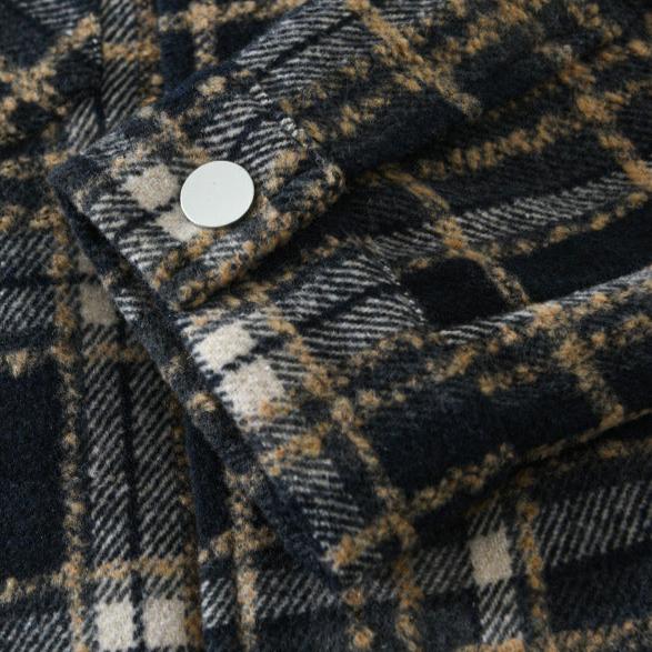 Vintage Amber Checkered Jacket