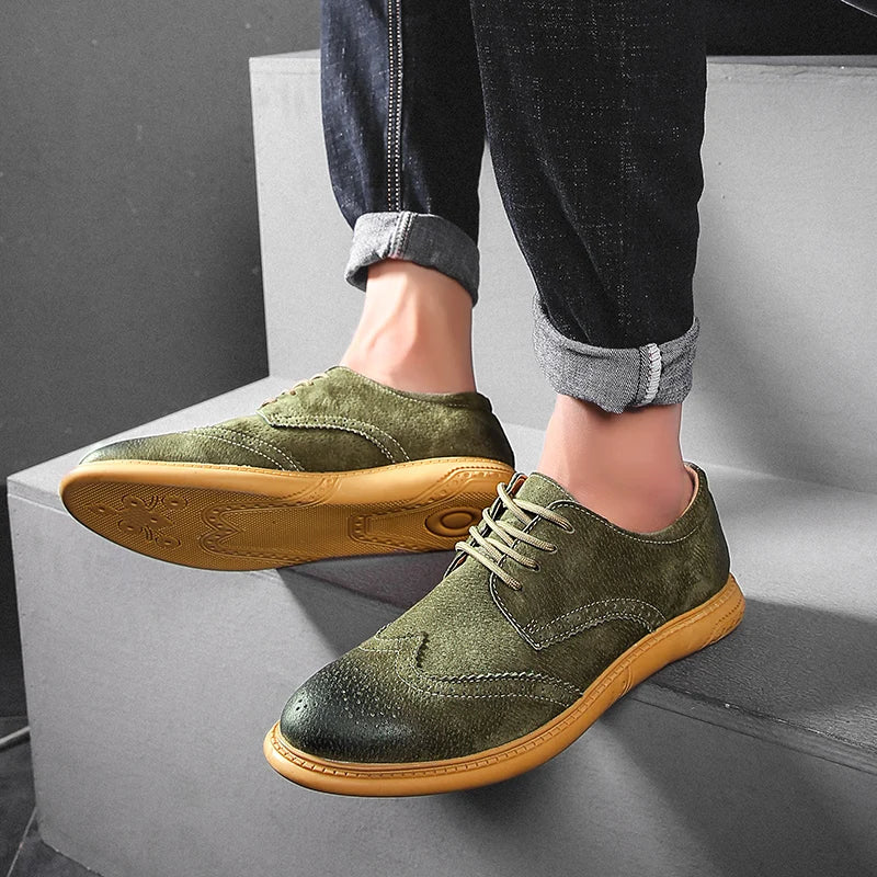 Verdant Suede Shoes