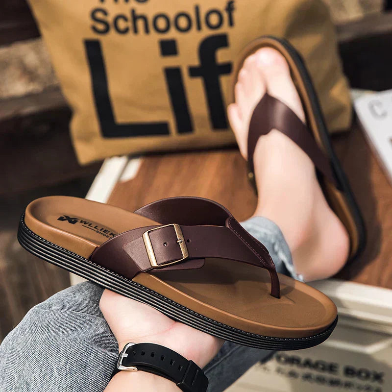 Veylor Leather Sandals
