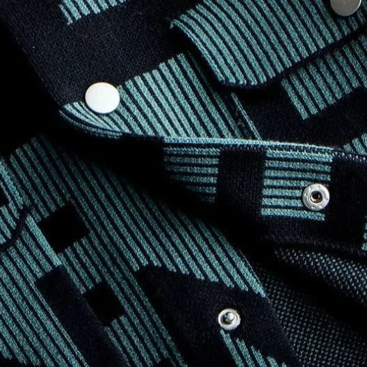 Azure Vintage Knit Jacket