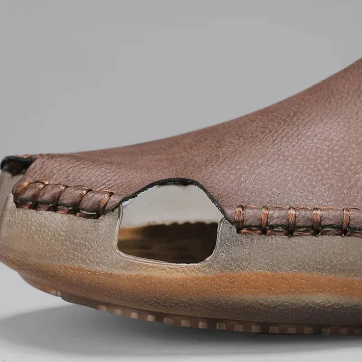 Bayford Leather Slides