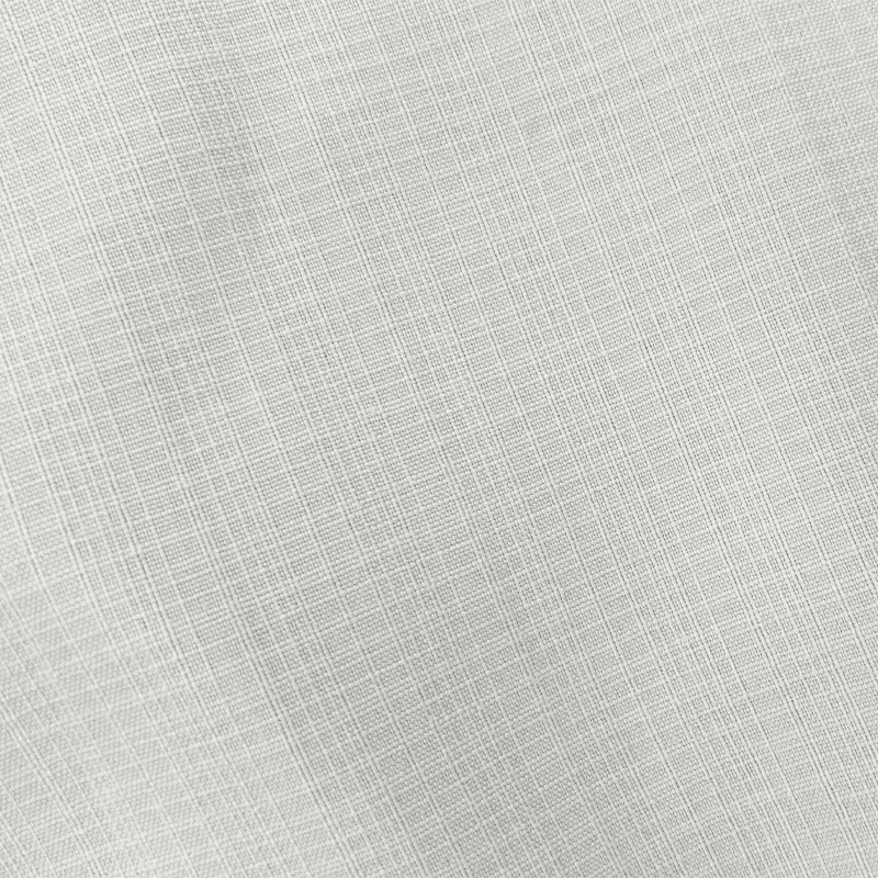 Herren Hemd Stehkragen Kurzarm | Lässiges Sommerhemd Leinenoptik weiß [ Herrenkollektion - Frühling & Sommer '25 - Hemden ] 156 - Herren Hemd Stehkragen Kurzarm Gratti Paris 