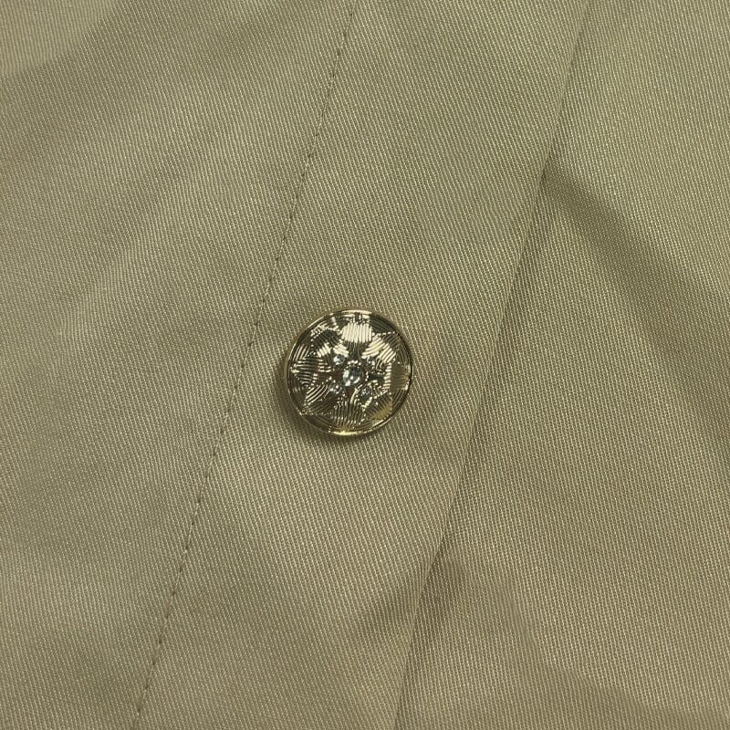 Herren Hemd Stehkragen Slim Fit | Lässiges Sommerhemd kurzarm beige [ Herrenkollektion - Frühling & Sommer '25 - Hemden ] 119 - Herren Hemd Stehkragen Slim Fit Gratti Paris 