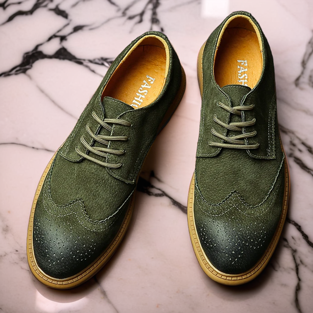 Verdant Suede Shoes